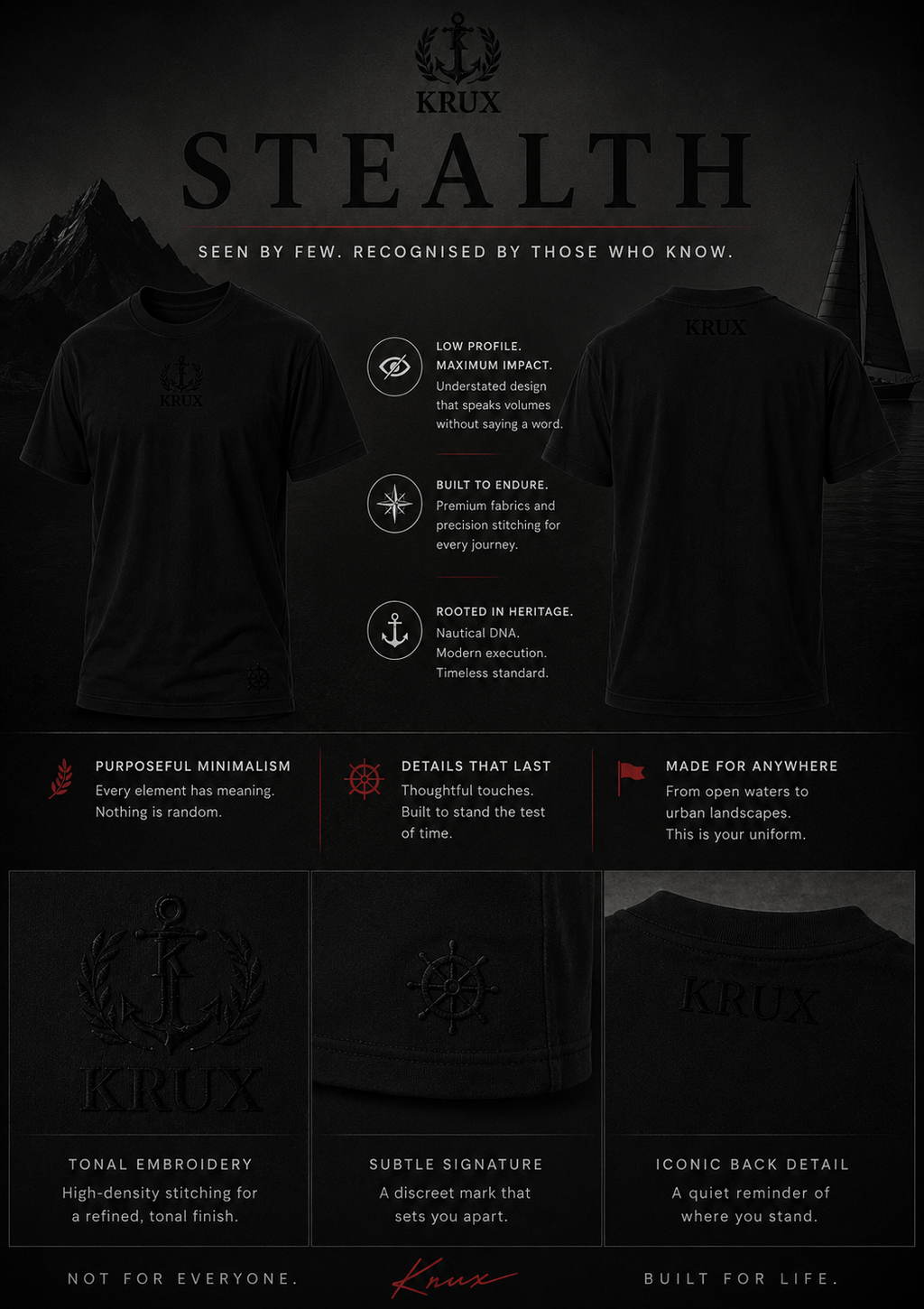 KRUX REDLINE Tee
