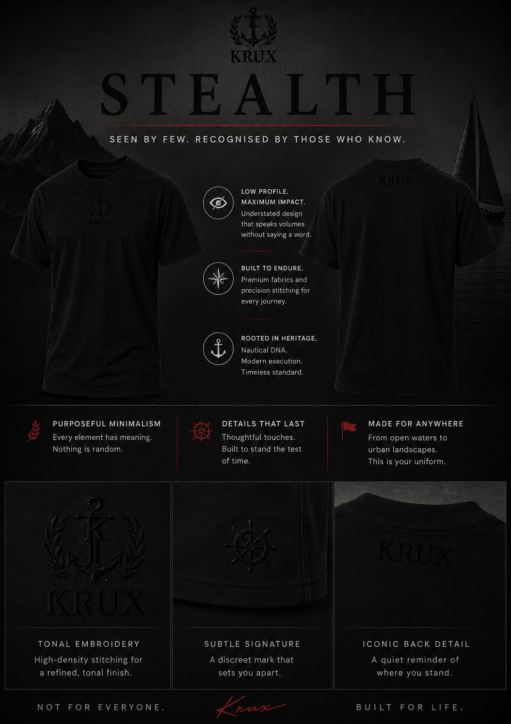 KRUX REDLINE Tee