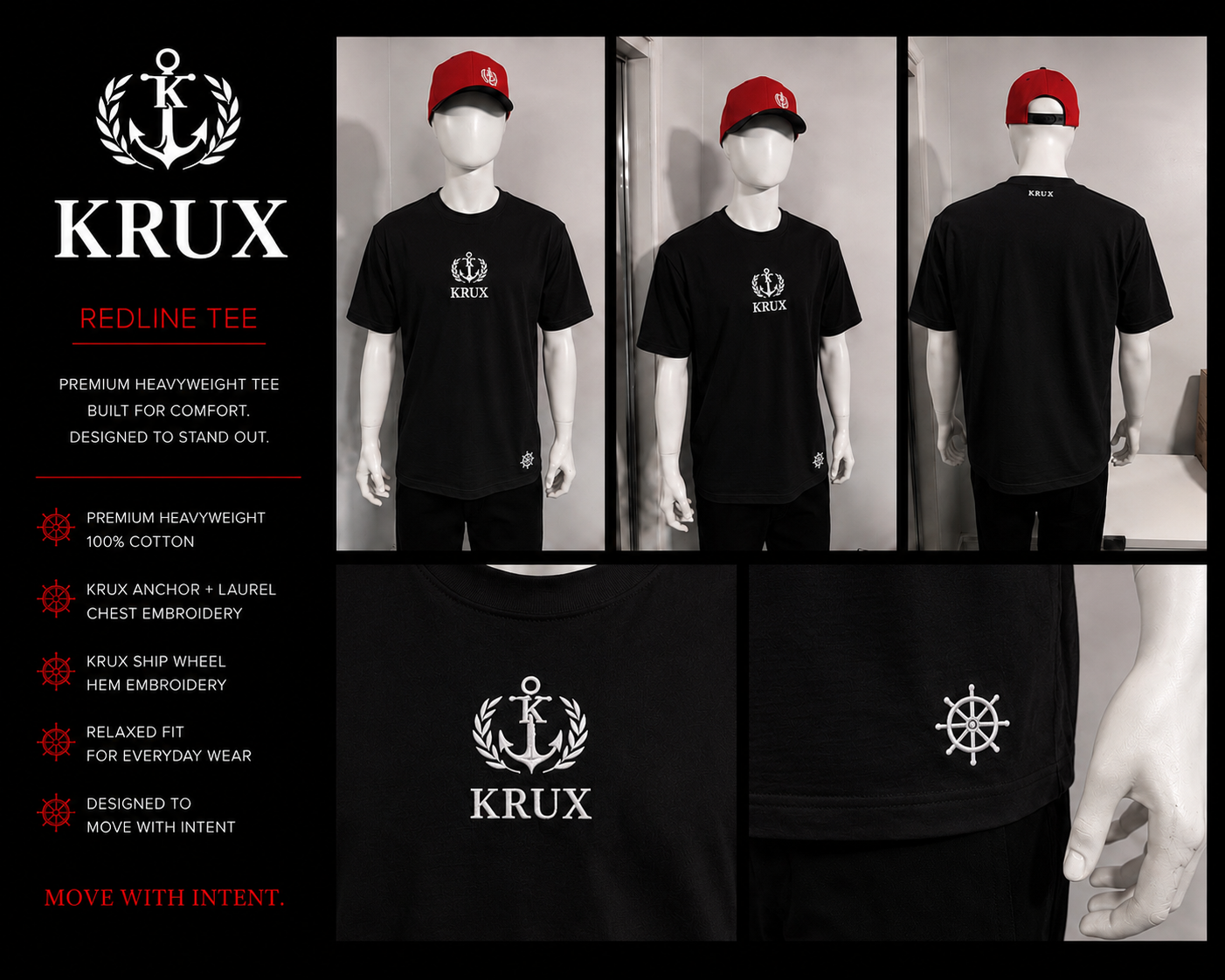 KRUX REDLINE Tee