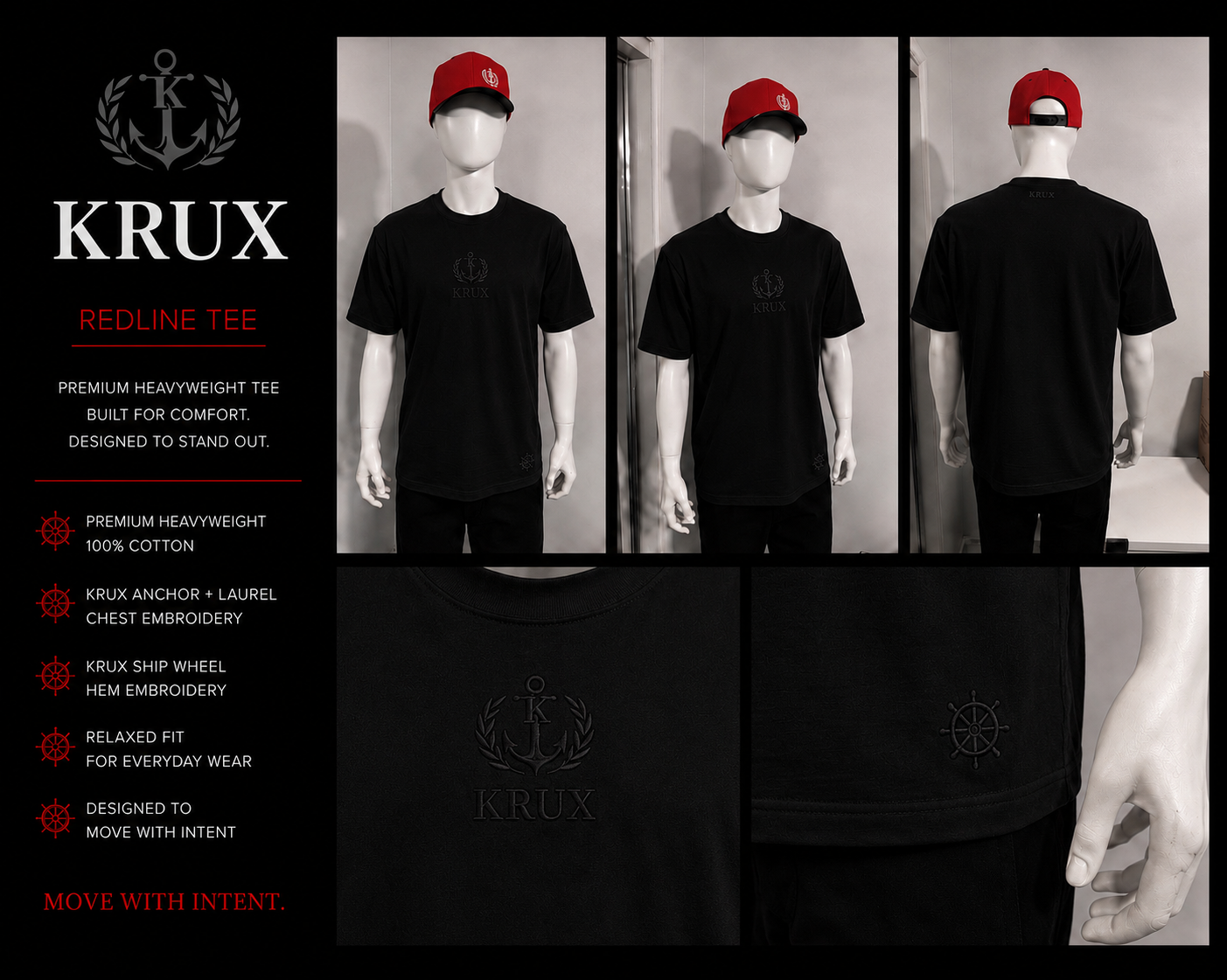 KRUX REDLINE Tee
