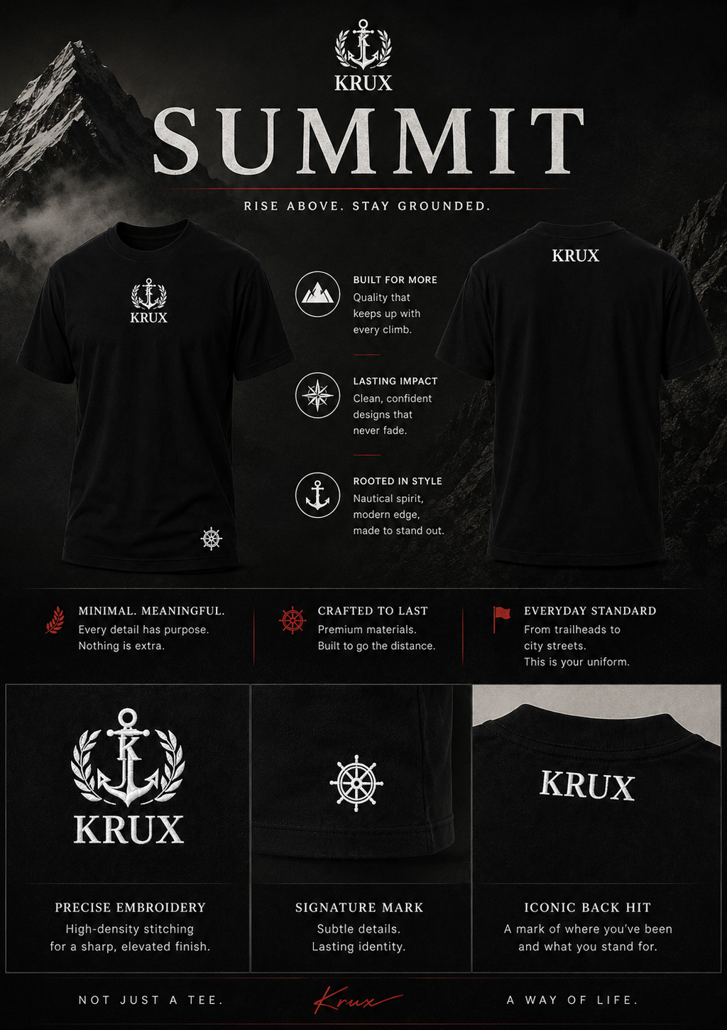 KRUX REDLINE Tee