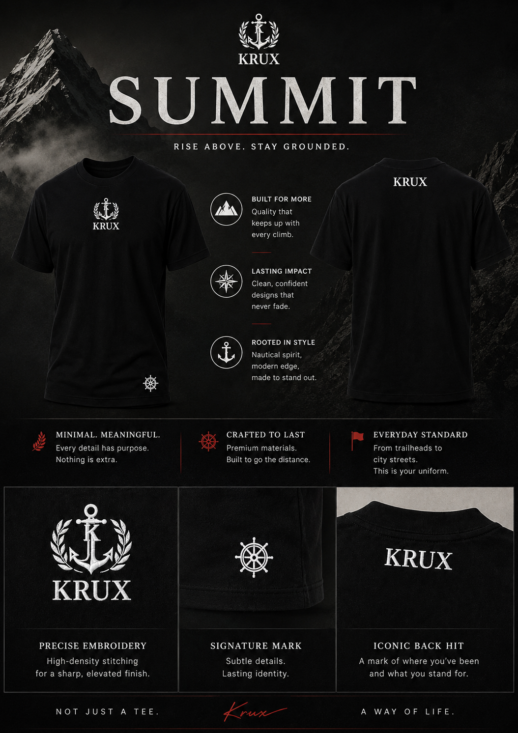 KRUX REDLINE Tee