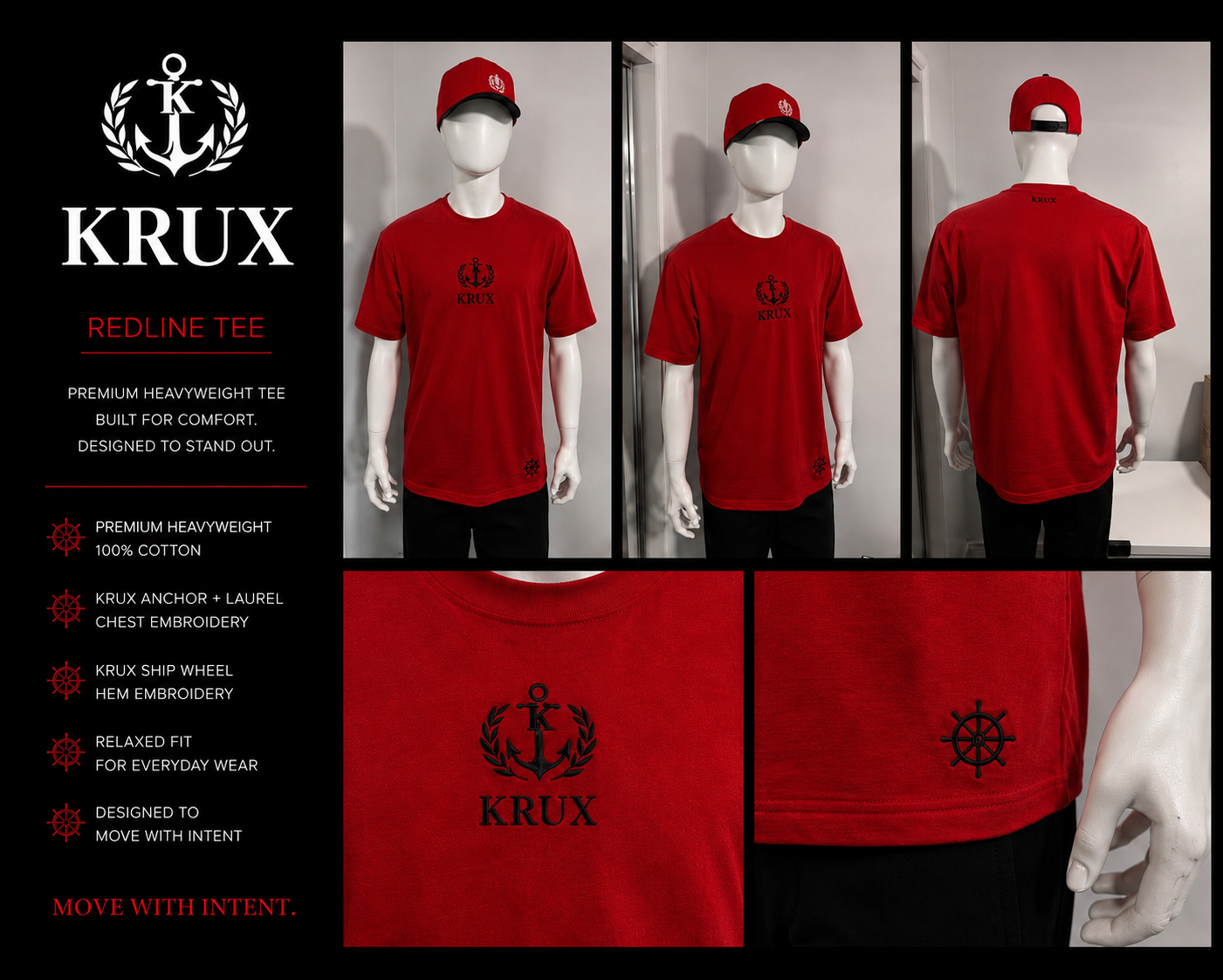KRUX REDLINE Tee